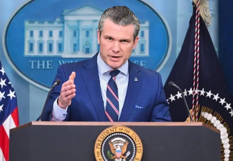 美战争部部长海格塞斯： “今天，我想和大家谈谈一个对美利坚合众国构成威胁的对