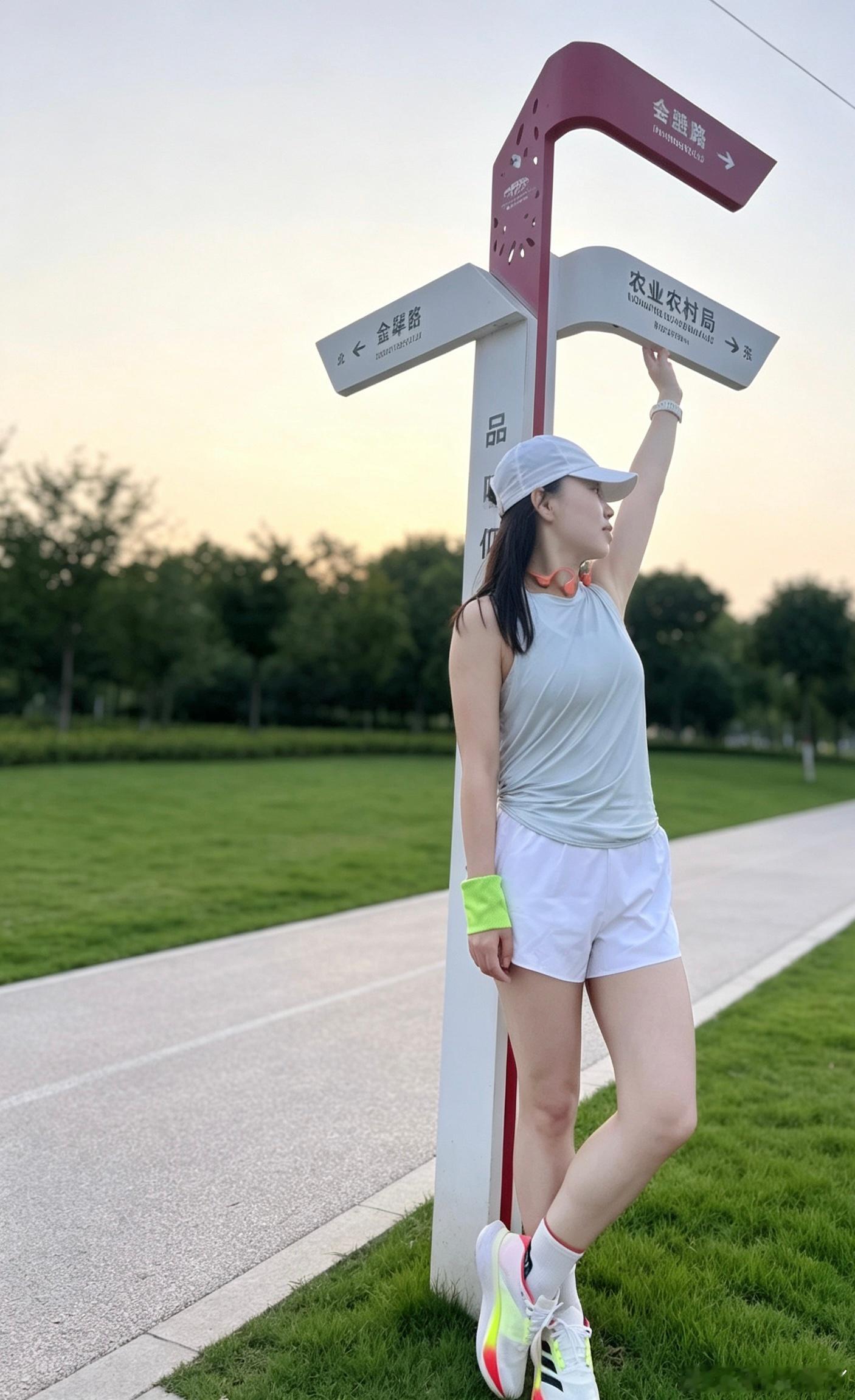 跑步Morningrun🏃♀️没风的早晨即刻开跑跑步打卡运动就是坚持