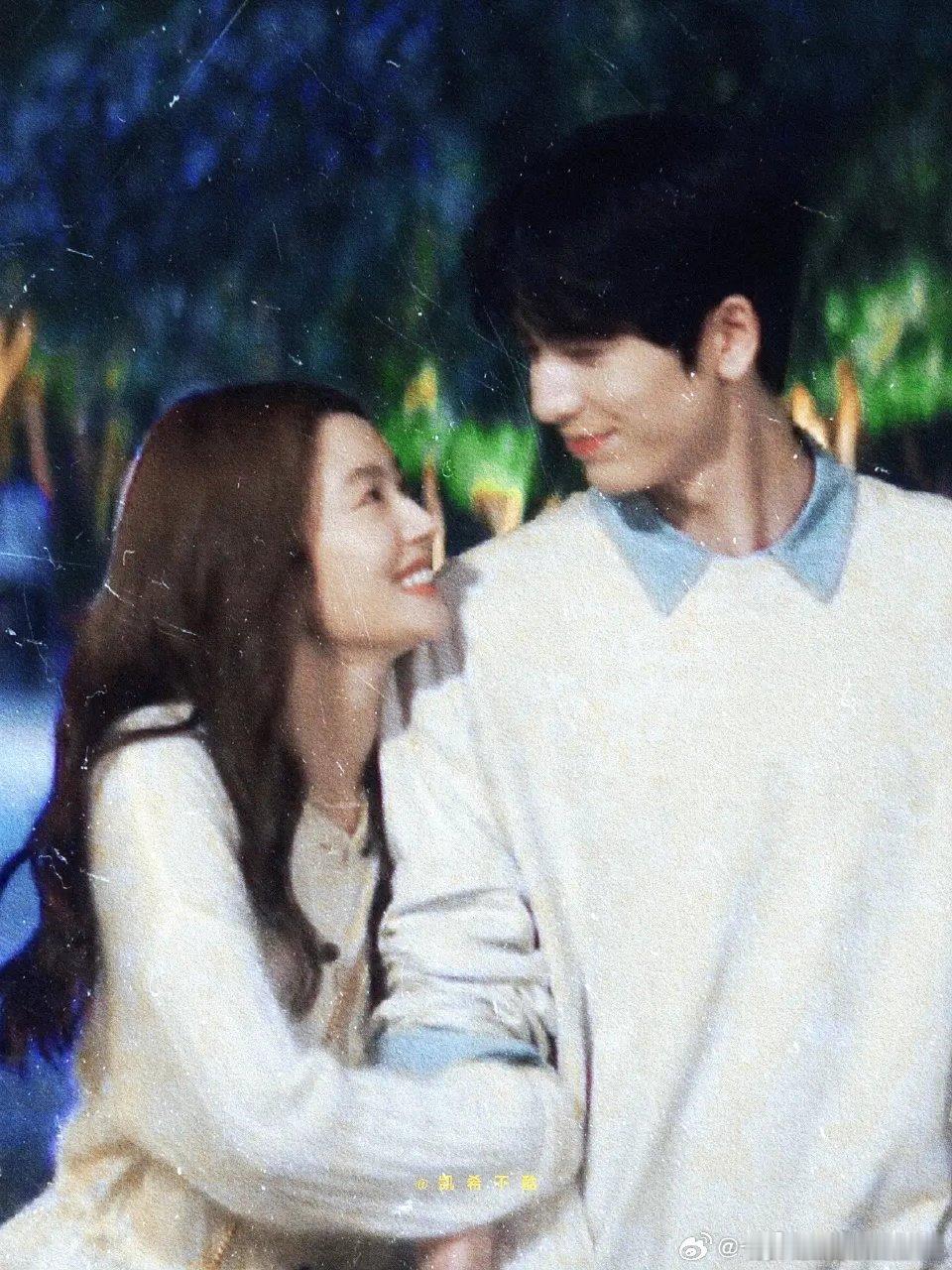 张凌赫是樱花树谁站谁美丽和谁都好有cp感啊