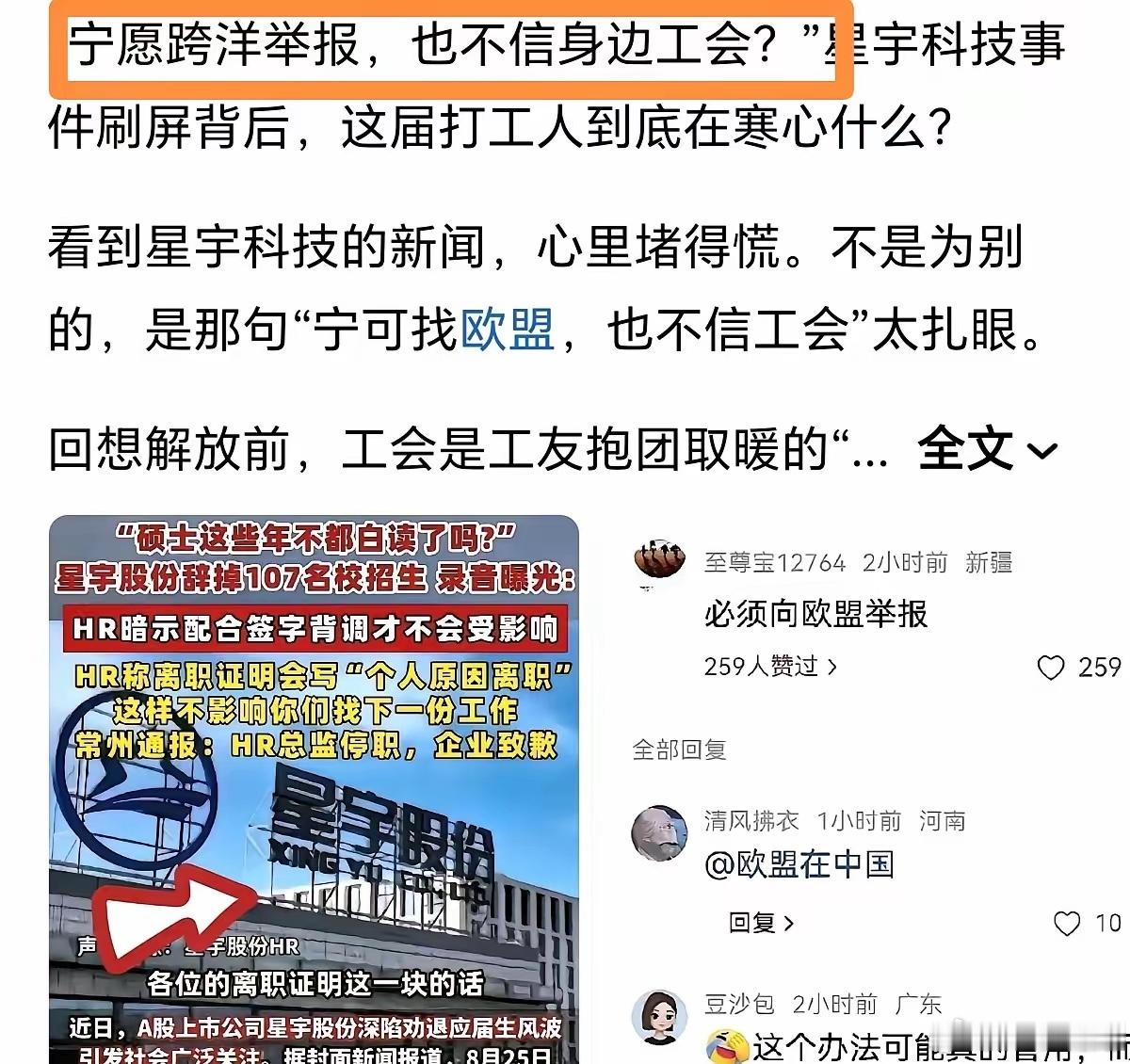 太可笑了，但凡拿出当初替羊人讨薪的架势来，何至于将此事闹成这样？“宁愿跨洋举报，