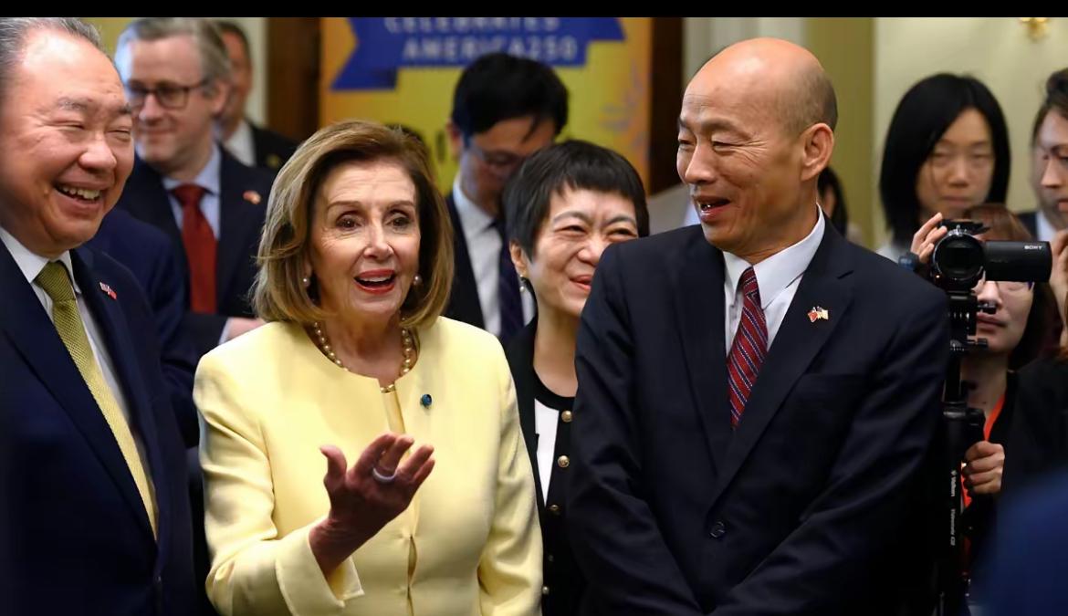 韩国瑜在华盛顿受到了明星般的待遇，总共有33名美议员到场参加24日举行的所谓“台