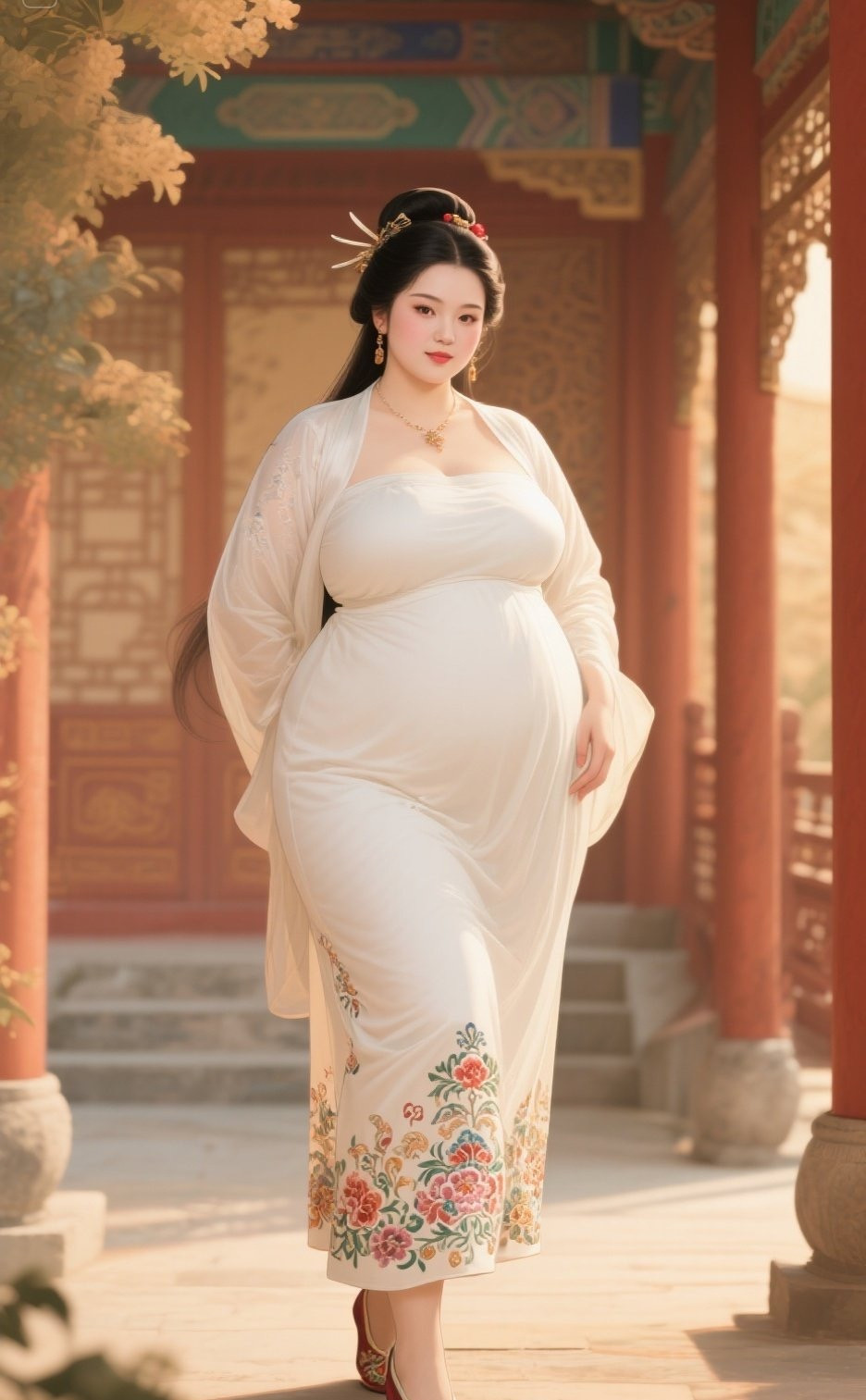 雍容华贵杨妃笑，大唐审美今犹叹