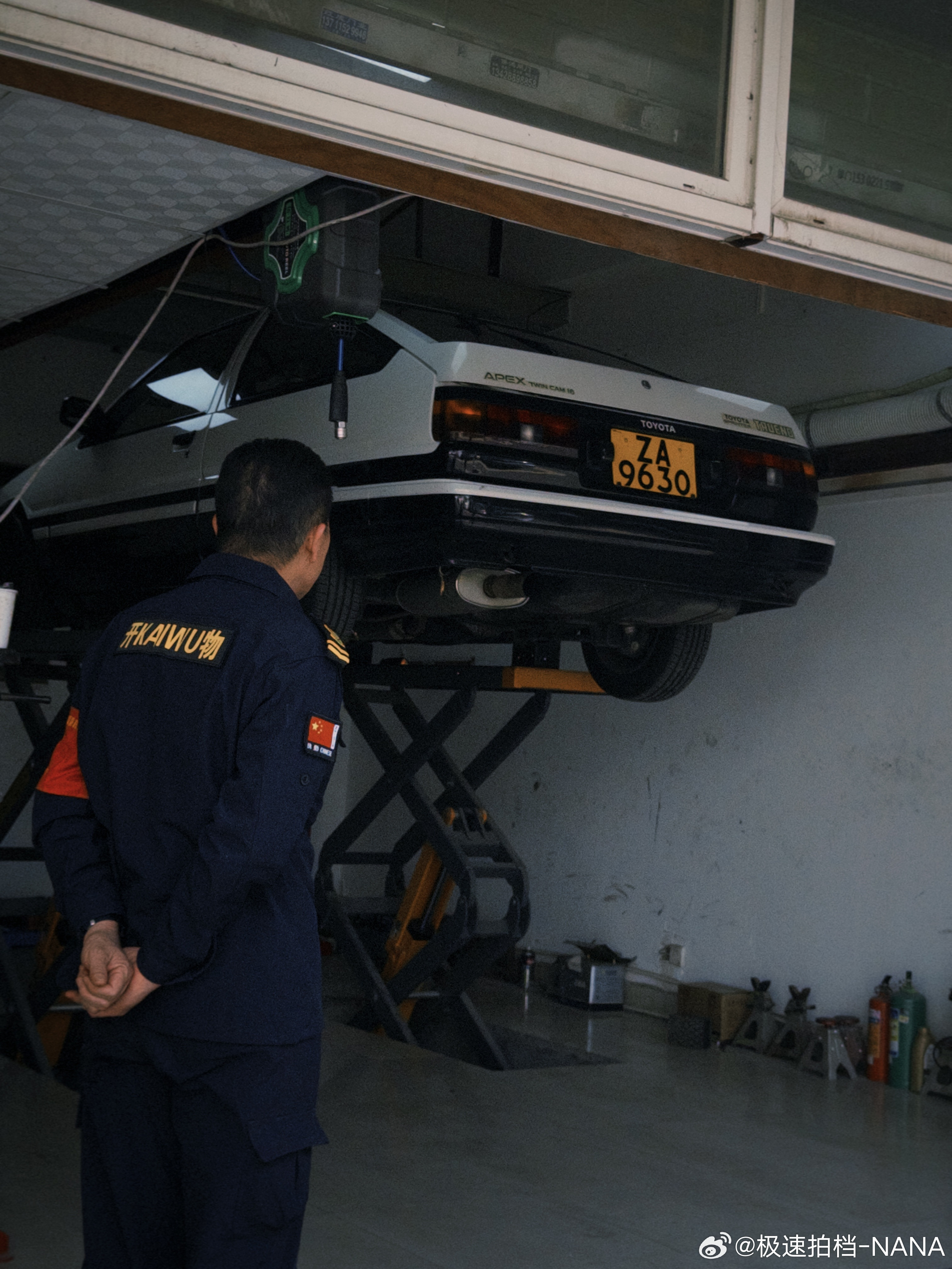 AE86真的很有魅力今天正好去安装一套给AE86研发的DAMPER想试试效果