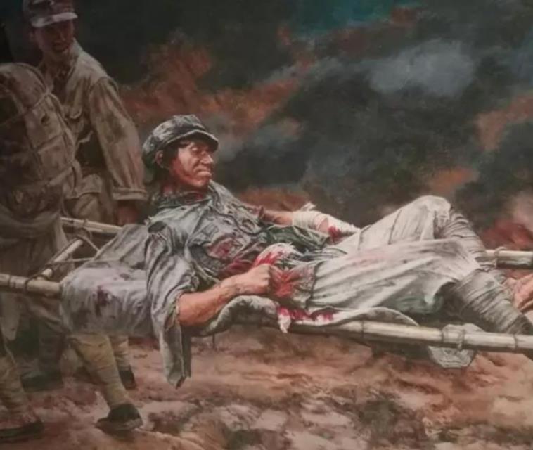 1934年，陈树湘腹部重伤，晕死过去，敌人用担架抬着他，急忙往后方赶：“快，领赏