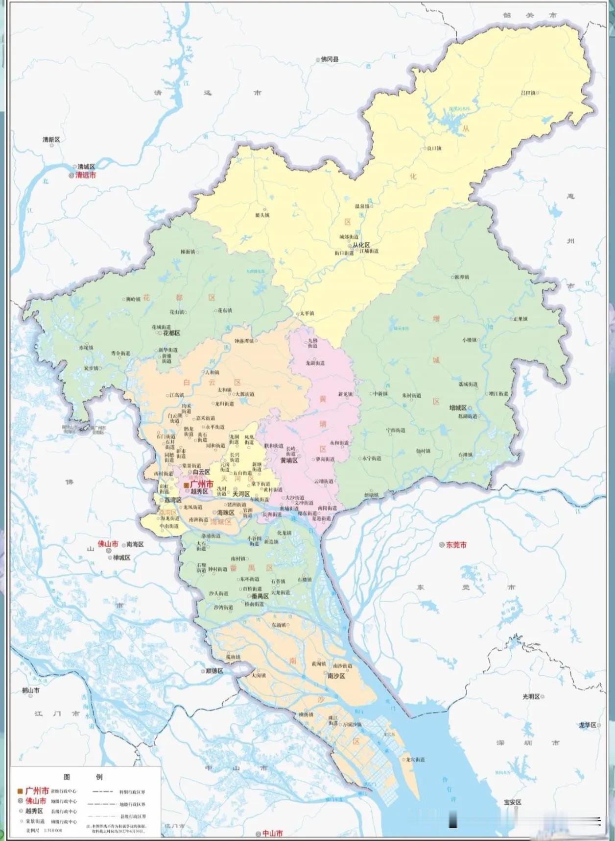 全国省会都不靠海，凭啥广州非要"硬造"一个海港？看完南沙地图我服了打开珠三角