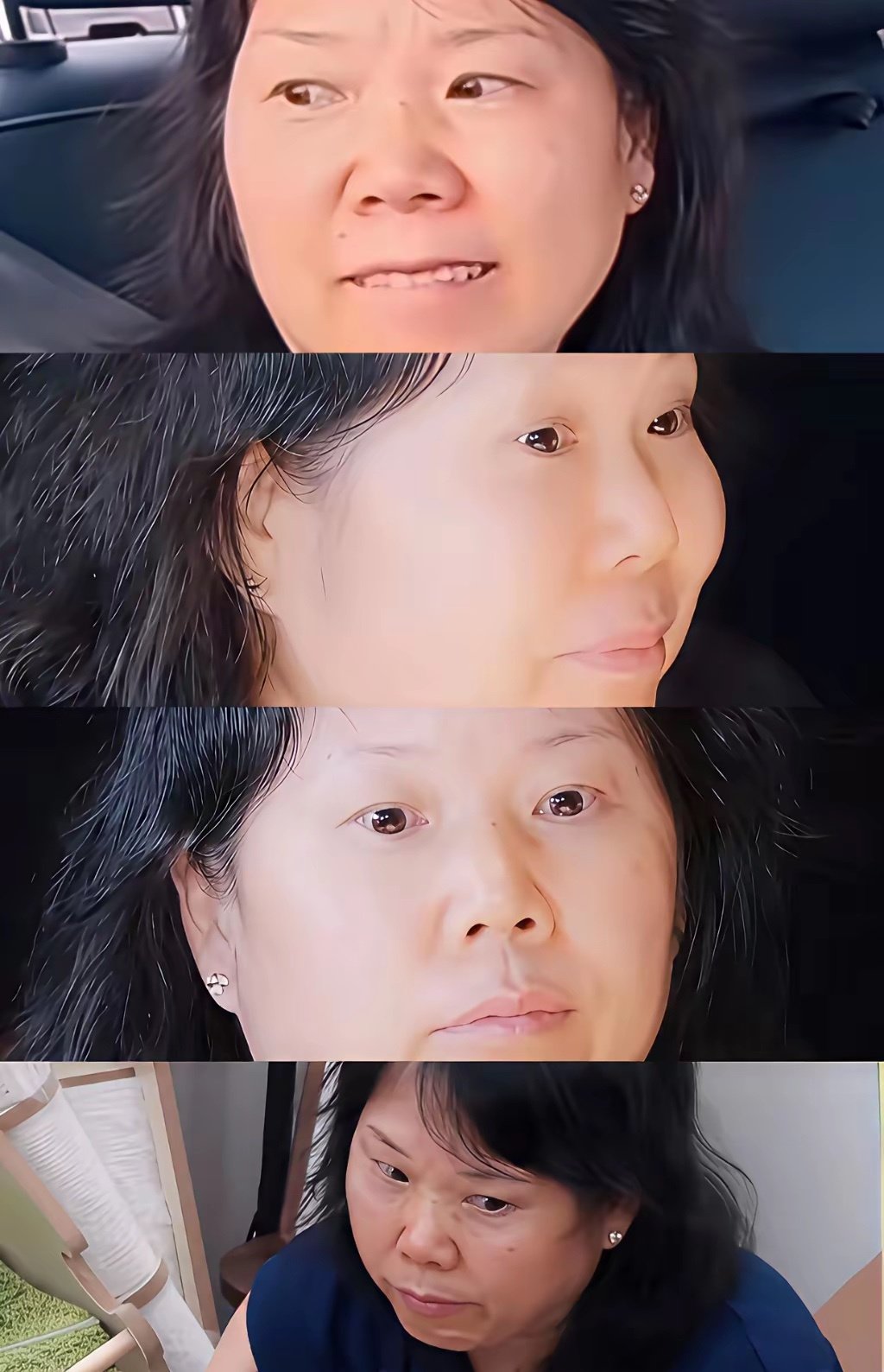 我说怎么这么熟：原来是故人之姿啊！张家齐妈妈那点片段，看两眼就把我整应激了挤眉弄眼的，原来是故人之姿