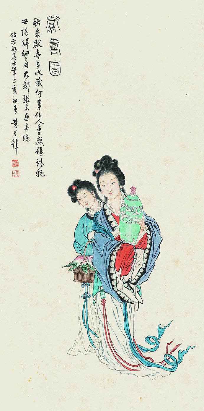 【云瀑、花鸟、人物全精通，这位大师被严重低估】黄君璧，与张大千、溥心畬并称