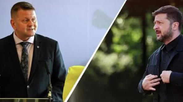 扎卢日内接受美联社采访打响与泽连斯基的选战第一枪，泽连斯基做为政治棋子被美英边缘