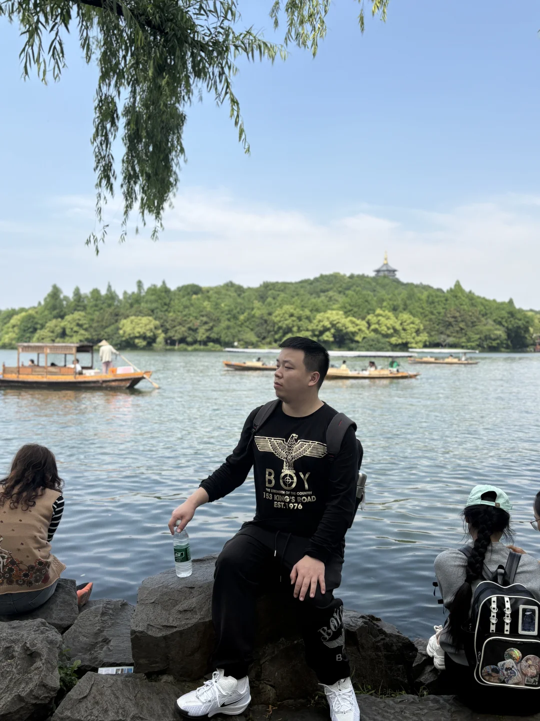 来西湖，吹吹风～🍃还是蛮快乐的