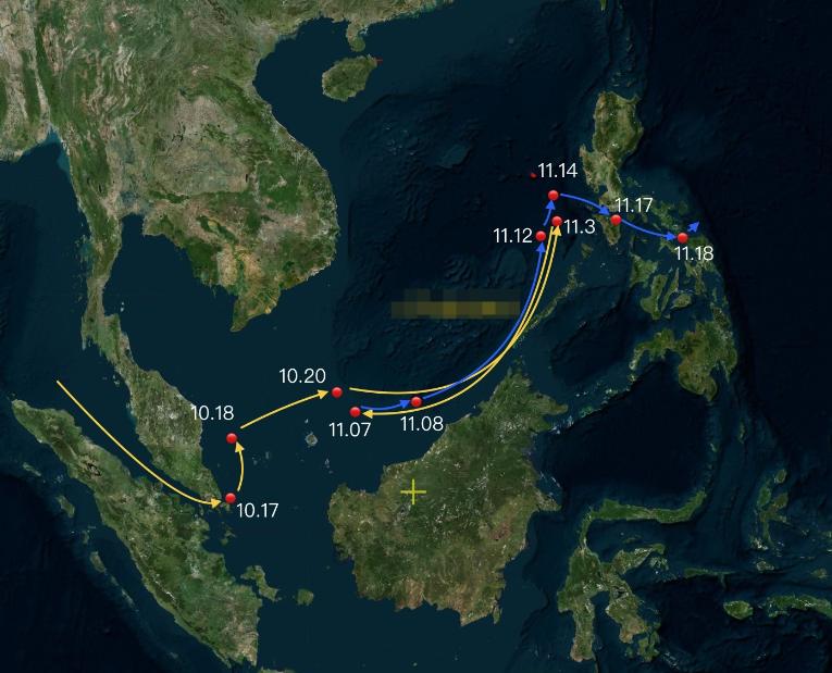 美国换航母到南海找面子！在10月26日的南海，尼米兹号航母有两架战机坠海，美