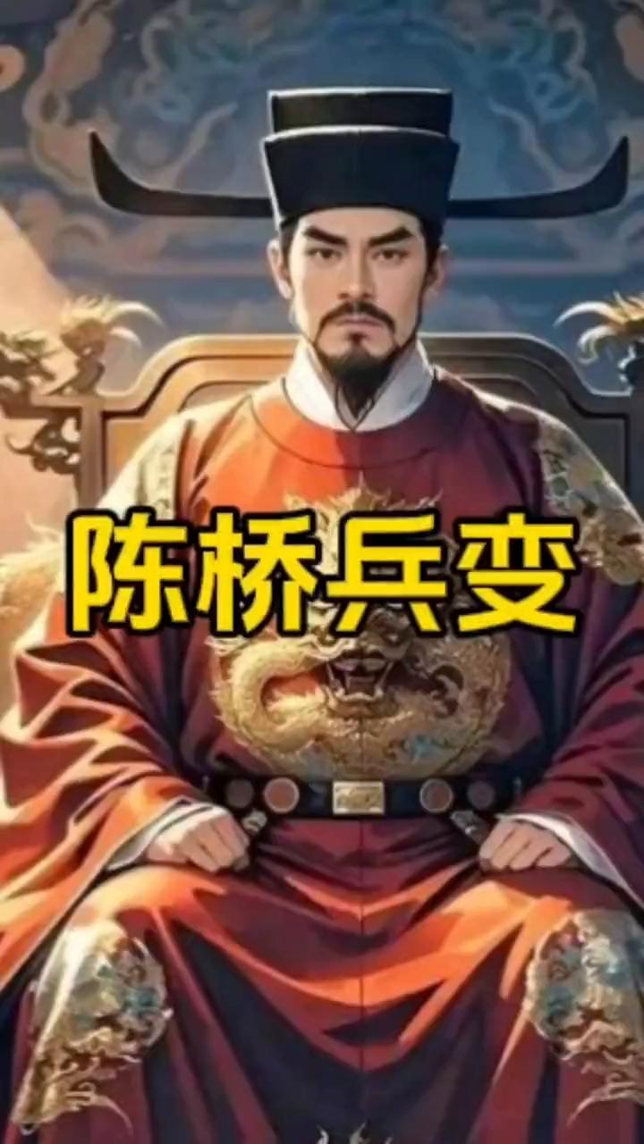 陈桥兵变。公元960年，后周显德七年正月，一场改变中国历史走向的兵变在陈桥驿悄