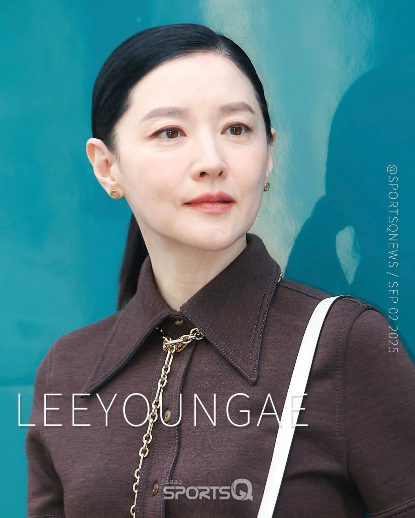 李英爱李英爱54岁这状态太好啦大美女一直美​​​