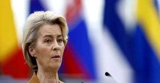 欧盟主席冯德莱恩，刚躲过一劫。要把她拉下马的投票，台面上看，是极左和极右联手搞