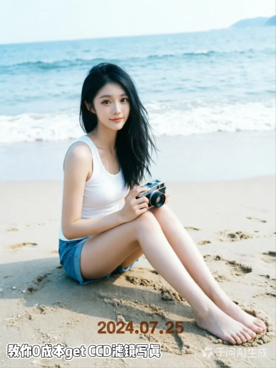 在家也能拍CCD滤镜写真🌊
