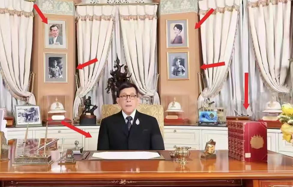 非常少见！泰国国王玛哈·哇集拉隆功向泰国人民发表了2026年新年致辞。从办公室现