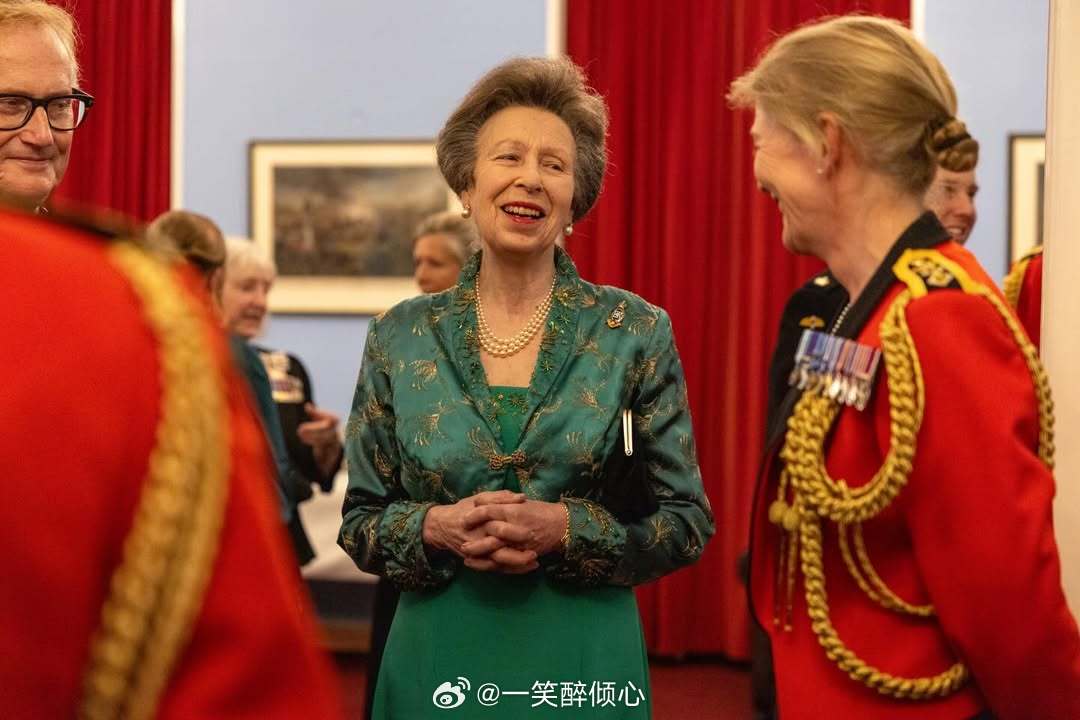 英国王室2026年3月5日，安妮长公主在皇家骑炮兵营参加皇家骑炮兵团成立8️
