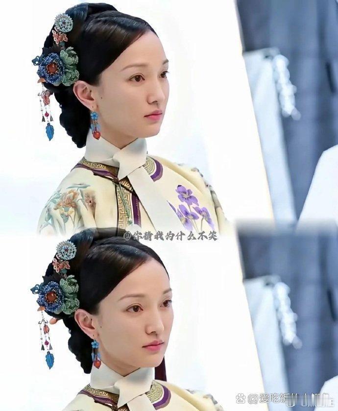 原来周迅拍如懿传一开始是这个状态，为啥播出却那么浮肿。。。