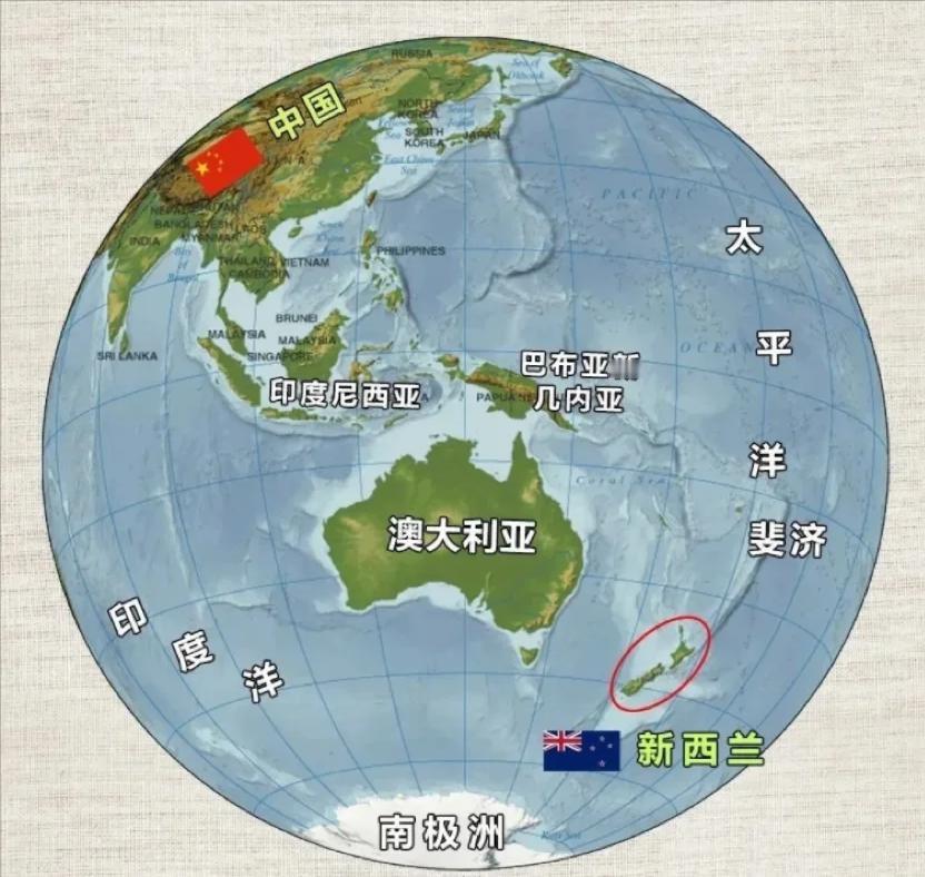 新西兰孤独到什么程度？只要自己不上赶着作孽，地球上任何战争都与他无关，属于蓝星最