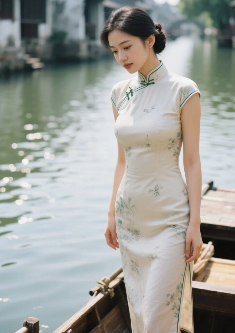 旗袍褶皱里，藏着未说尽的东方情书