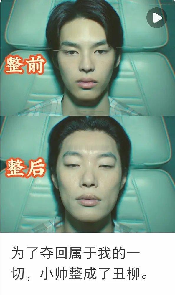 韩剧男二为复仇整容成男主这一切的恶果都是忠武路唯爱捧老登稠男，别国的复仇剧都是男