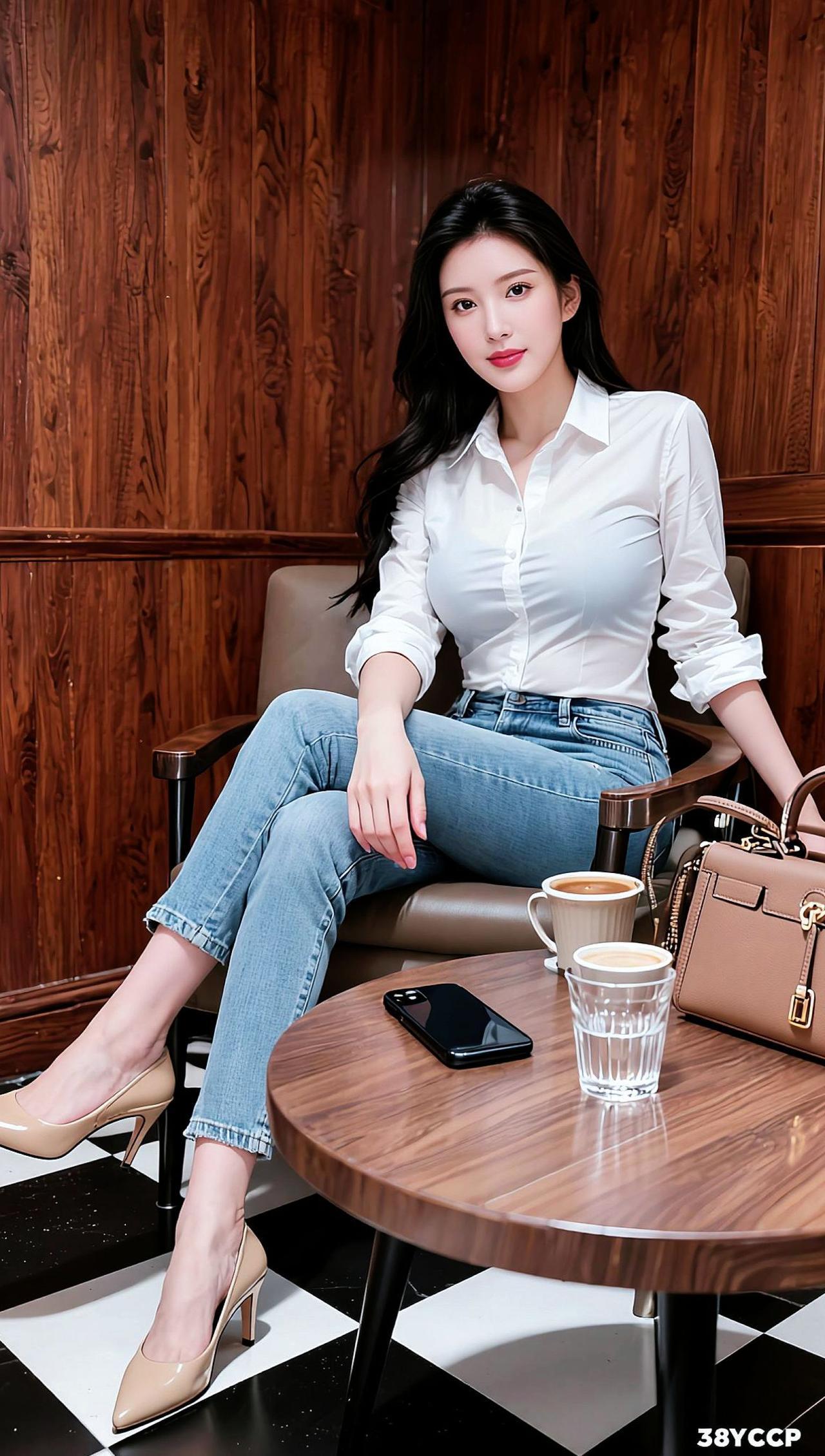 你成为了别人的战利品和吹牛是的谈资。AI丰满风情写真随变ai随便玩牛仔裤搭配