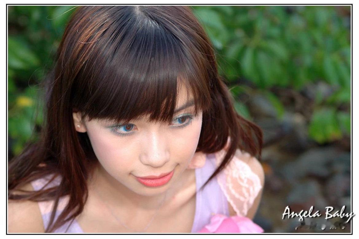 Angelababy15岁写真好古早的写真怎么还能这么高清好甜美的baby[害羞