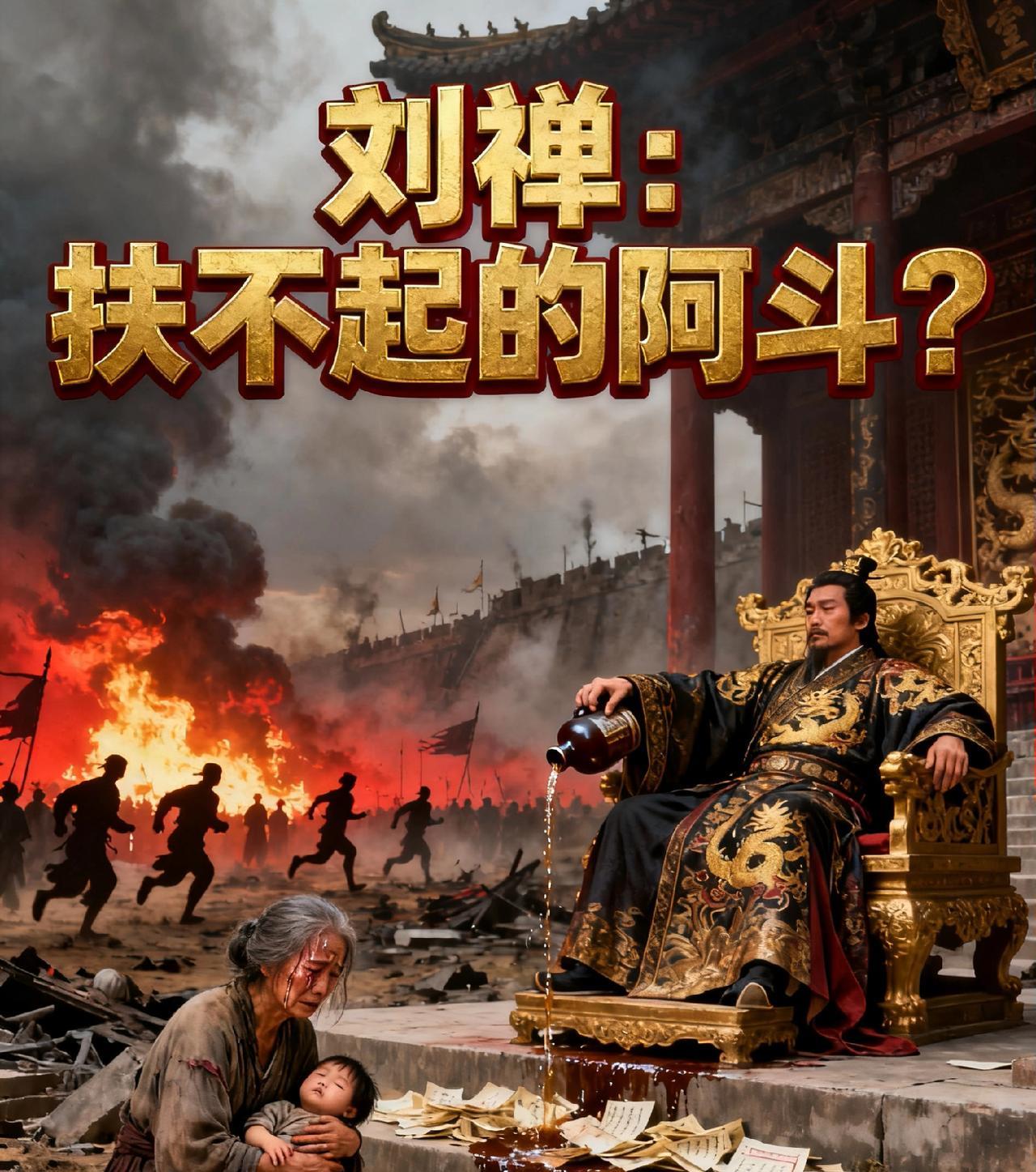 刘禅那么无能真有必要辅佐吗？仗打到那个程度了，为什么还要让老百姓受苦啊？问大家