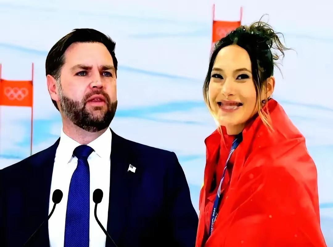 谷爱凌与万斯扛上了！万斯公开说，在美国长大，就该代表美国比赛。这话一出来，