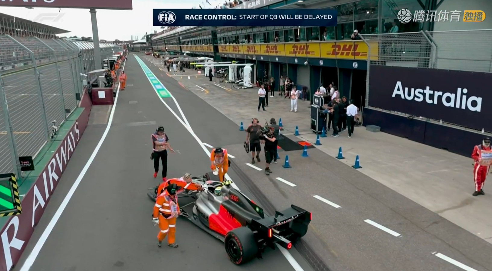 博托莱托进入了Q3，但是由于赛车故障，没有办法开回P房，很遗憾将没有办法参加最后