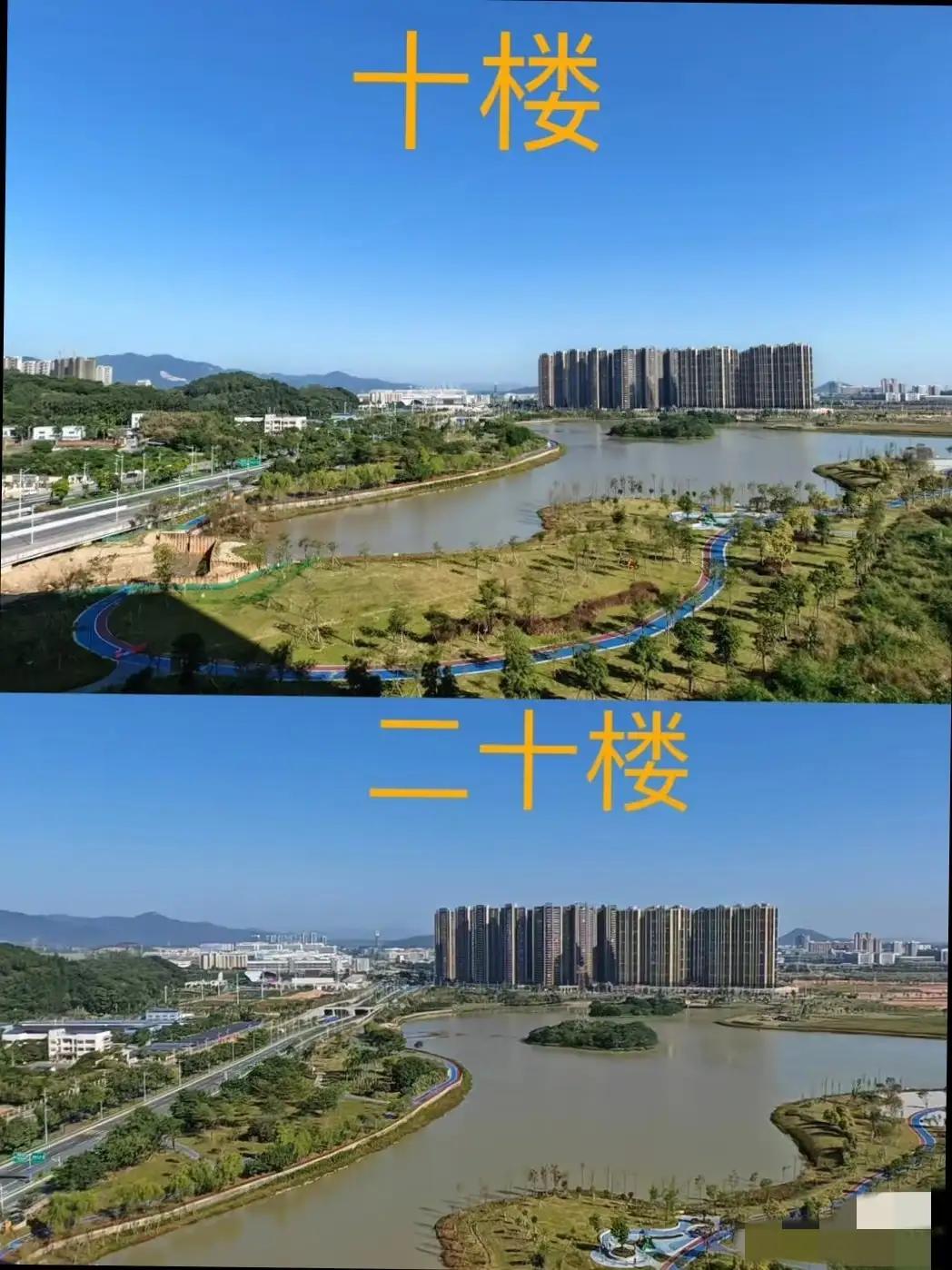 如果让我选的话，我选10楼，10楼的高度是最佳的。不高不低能够很好的欣赏窗外