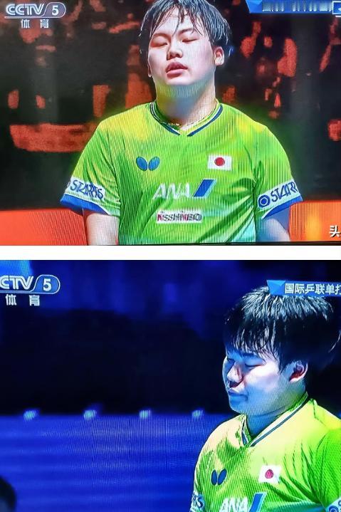松岛辉空是目前世界乒坛上最没教养，最不讲公共礼仪的一个人。输了球丑态百出，咬牙切