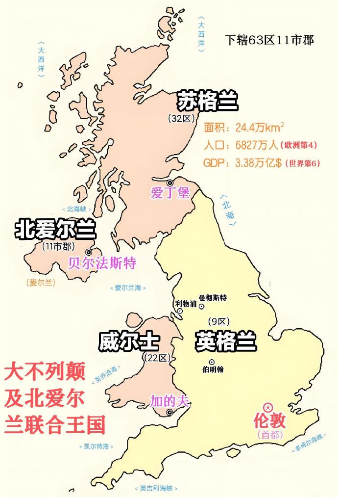 大英在全世界到处捣乱，这次轮到自己了！9月14日，苏格兰、威尔士和北爱