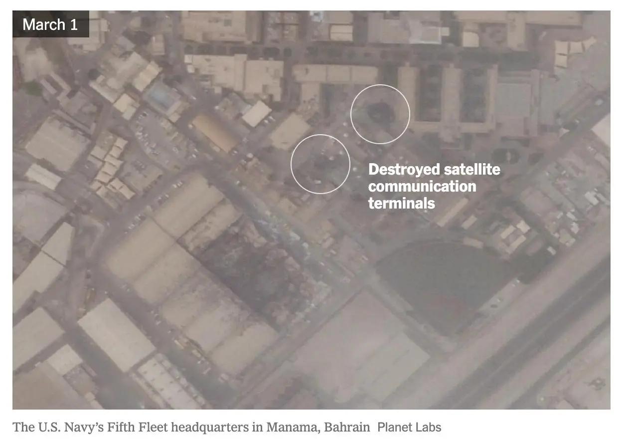 美国严重低估了伊朗反击能力！3月4日，《纽约时报》的消息称，美军在中东5个国家