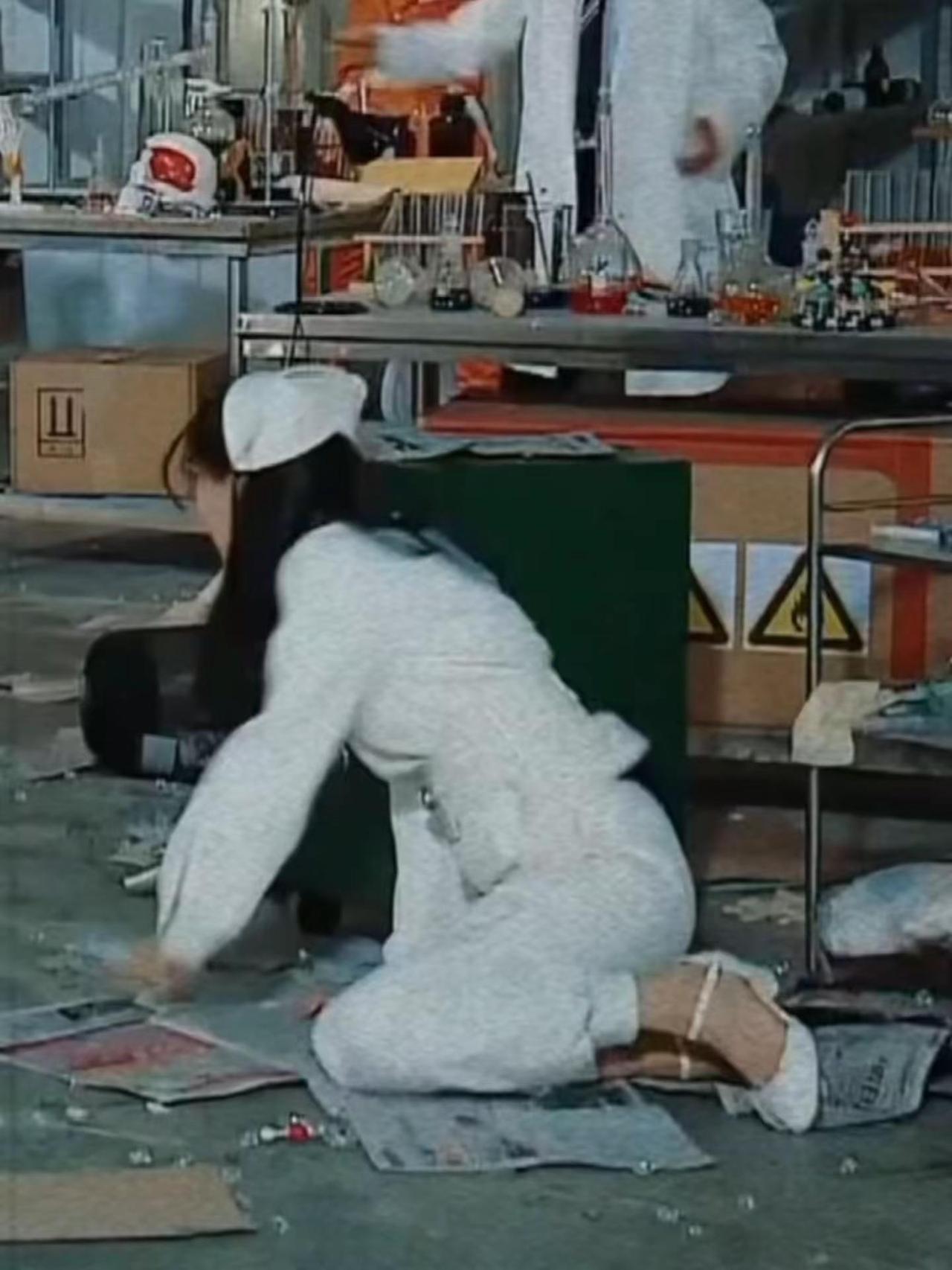 杨颖当年穿护士套装的体态，是真的好！杨颖