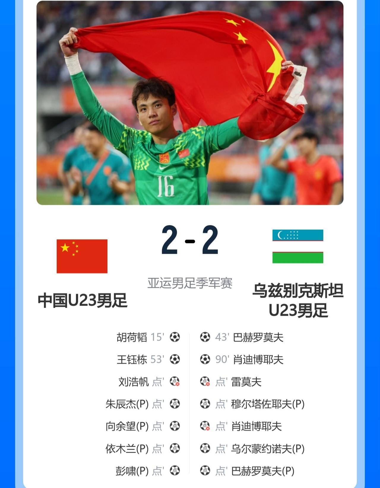 亚运摘铜！可喜可贺！北京时间10月3日14:00，亚运男足季军赛，U23国足