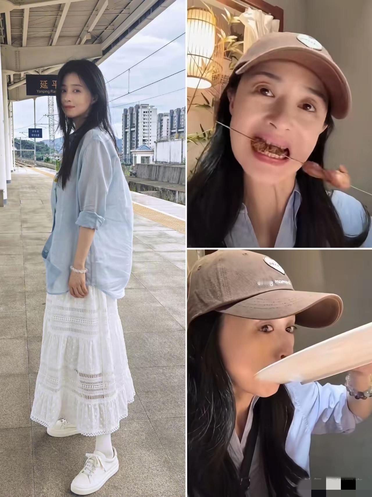 蒋欣经纪人怕是要哭晕在厕所！不是没接到戏，是自家艺人背着她在西安疯狂炫饭，碳