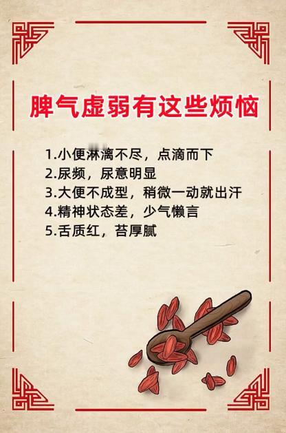 脾气虚弱有这些烦恼~