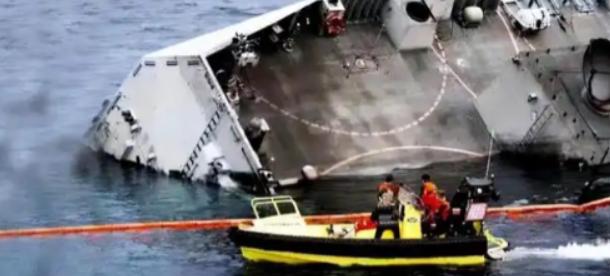 1993年，中国科考船遭韩国货轮暴力撞击，拦腰折断沉入大海，船内的107名科考人