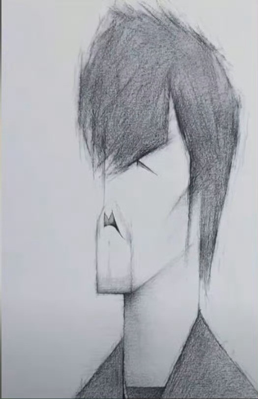 有些人不管画成什么样还是一眼就能认出来