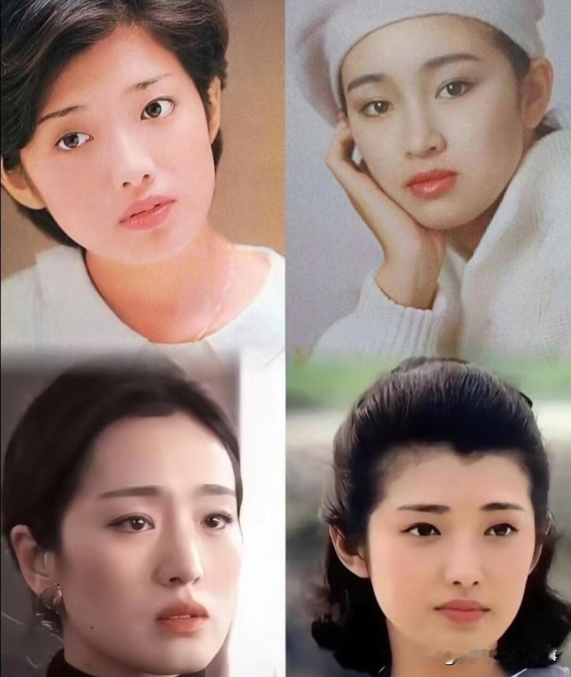 谁再说巩俐不好看我真的会急！从小第一眼就被巩俐狠狠惊艳，这种不用费力的直击式美感