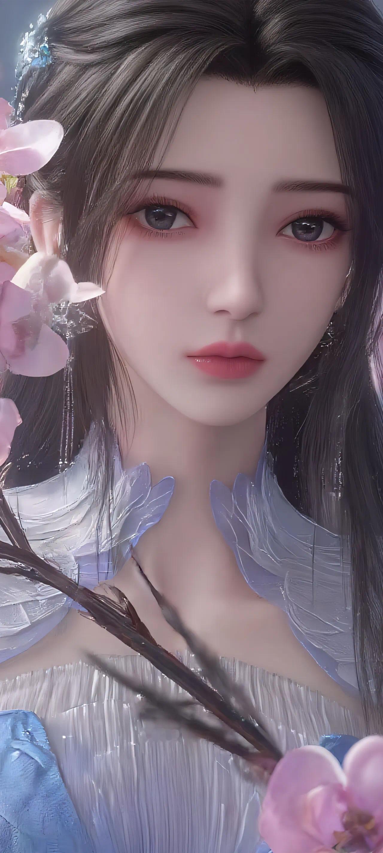 仙逆李慕婉【精致美图】刚出镜时的婉儿，明显的大家闺秀！国产动漫​​​