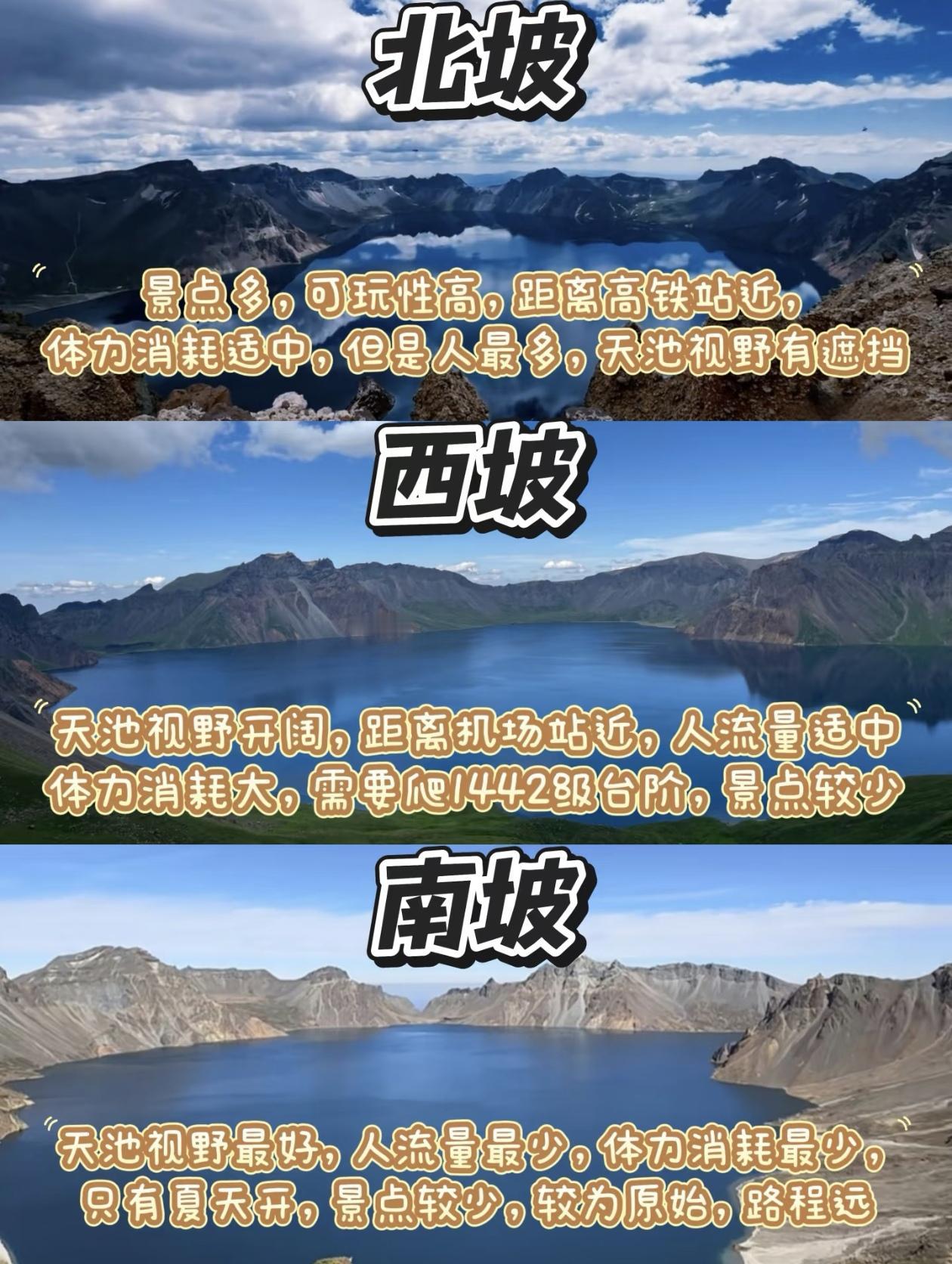 长白山旅游指南～北坡人最多，西坡需爬台阶，南坡最原始，天池等你来！