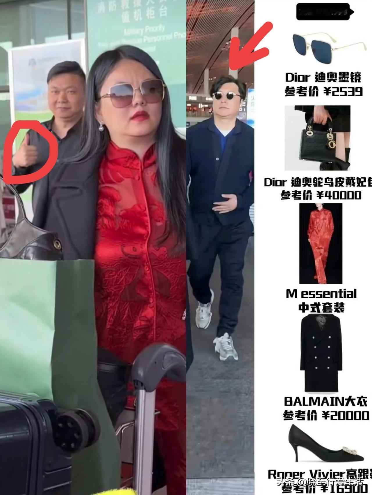 10万穿搭、7万/月伙食费！让李湘又胖太多不敢认？身后有两男人做小跟班？果然