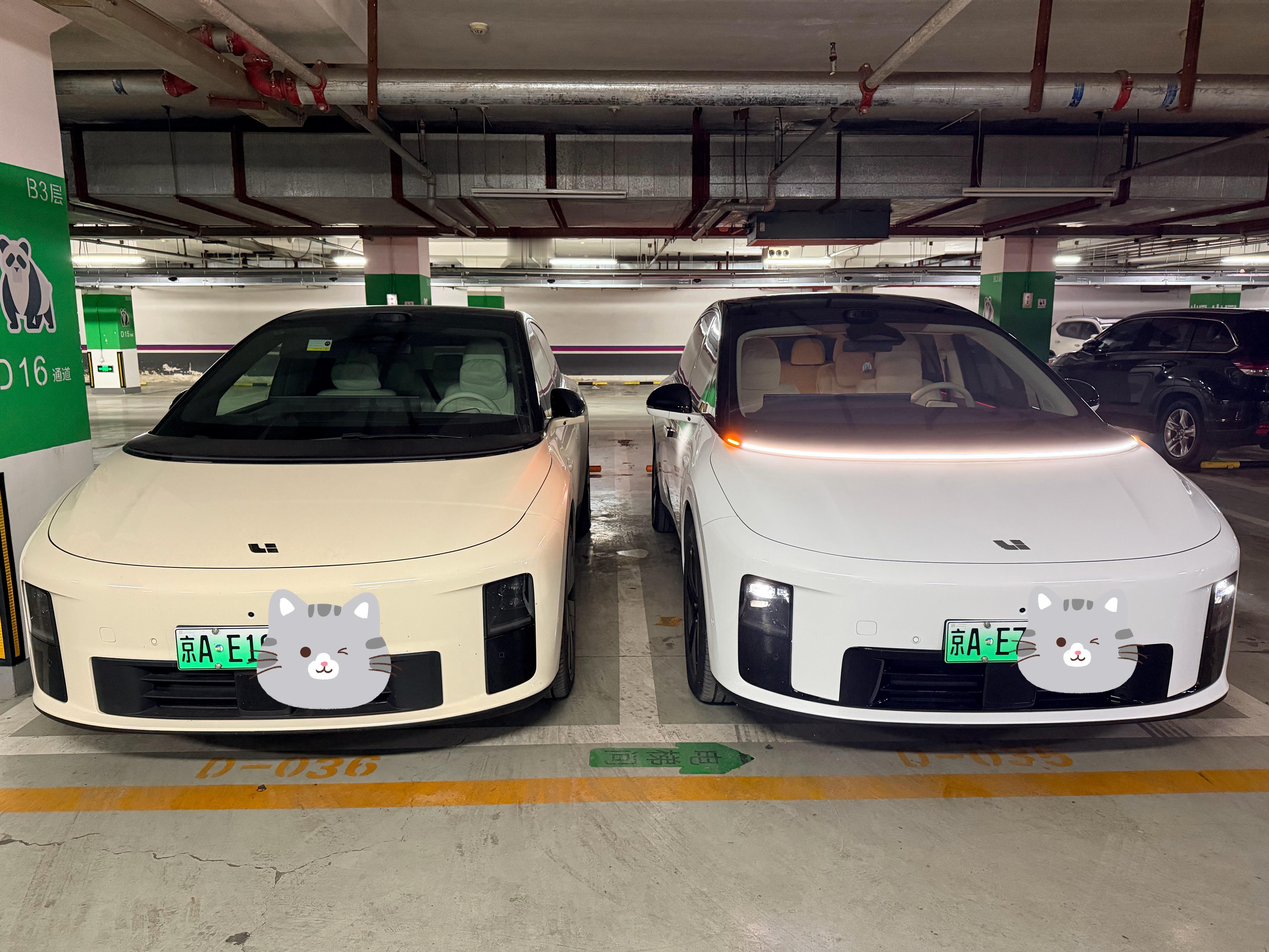 必须停他边上理想i8