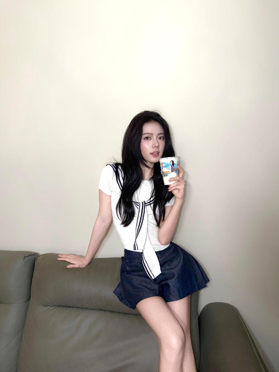 #赵今麦##赵今麦##赵今麦楚听雨##茶百道虎斑橘拿铁#​