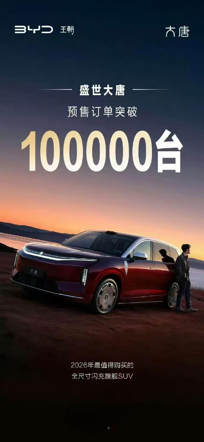 【大唐订单破10万！】知道大唐火，没想到这么火！还没有正式上市，订单量就已经破
