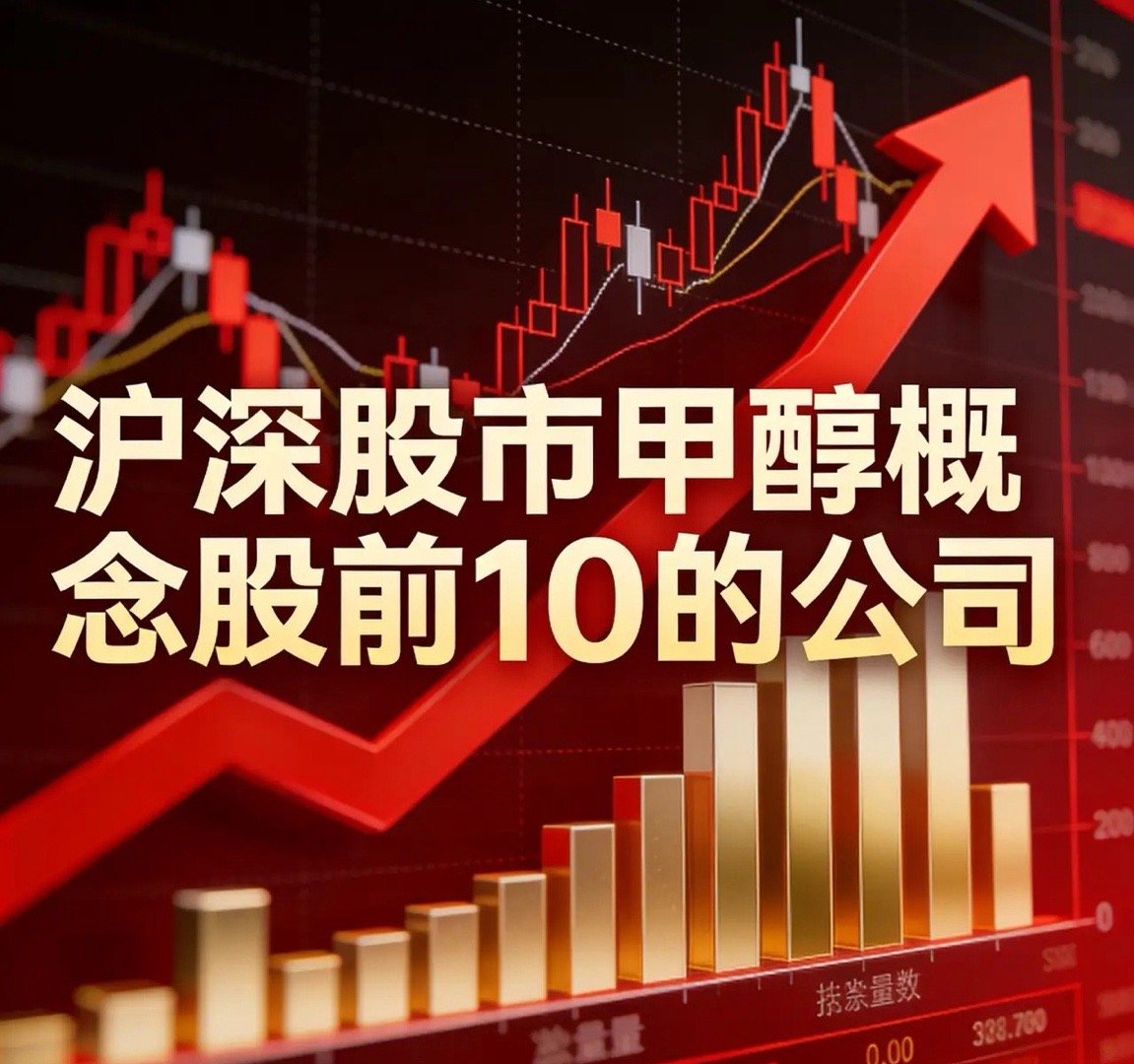 沪深股市甲醇概念股前10的公司：1.宝丰能源（600989）核心地位：国内甲醇