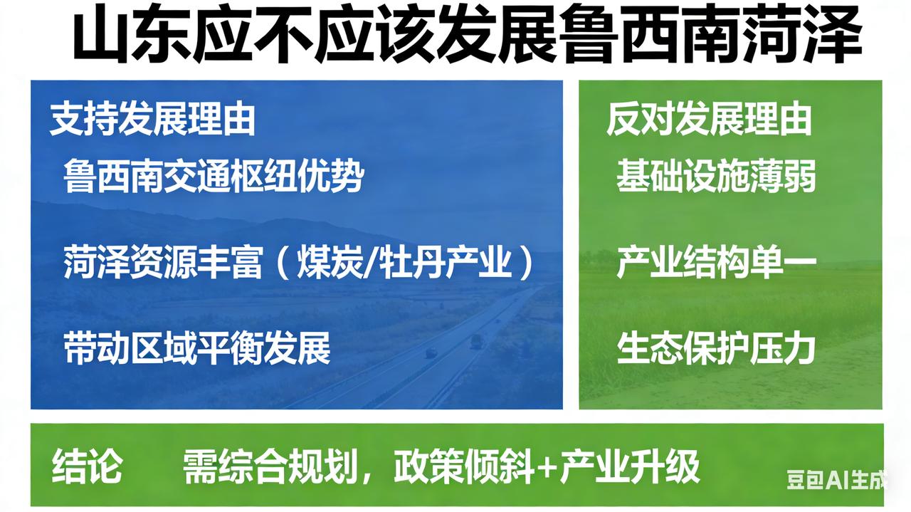 山东应不应该发展鲁西南菏泽
