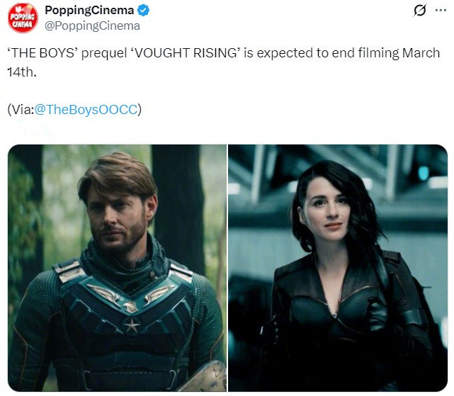 《沃特崛起》本月杀青，SoldierBoy回归《黑袍纠察队》前传故事沃特崛起预