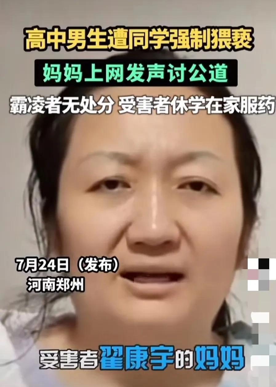 郑州十八中的学生在校被欺凌的视频，我看了最起码三遍。我在判断，这个事件是不是真
